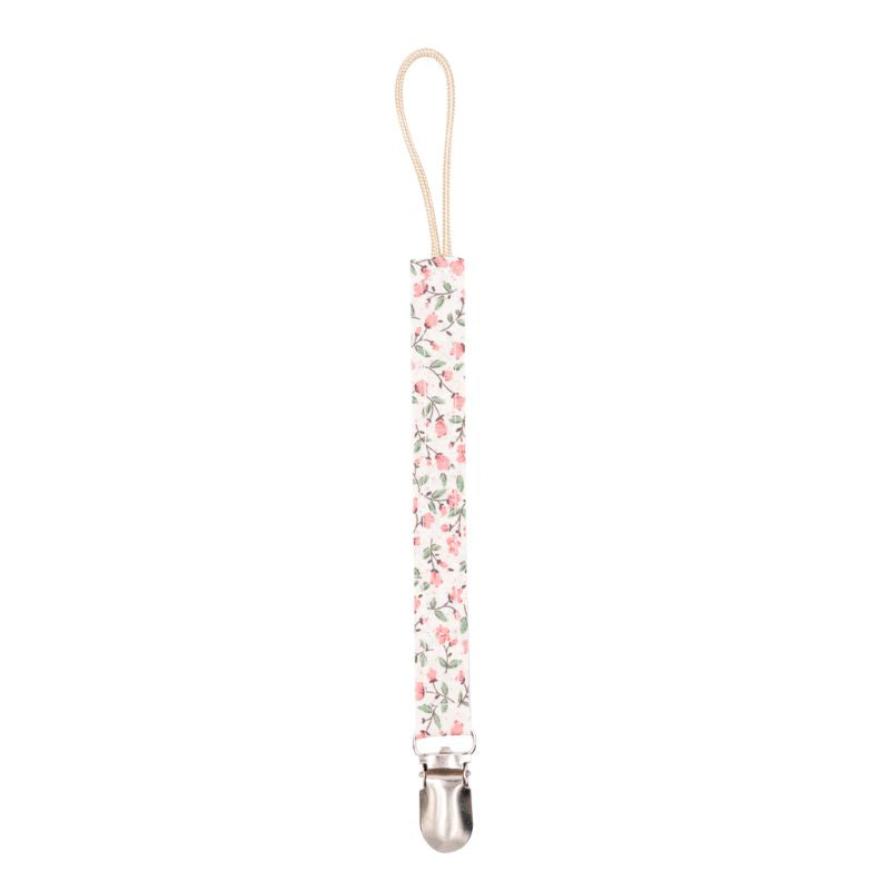 Cotton Print Pacifier Clip