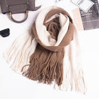 Woolen Scarf Knitted Bib Shawl