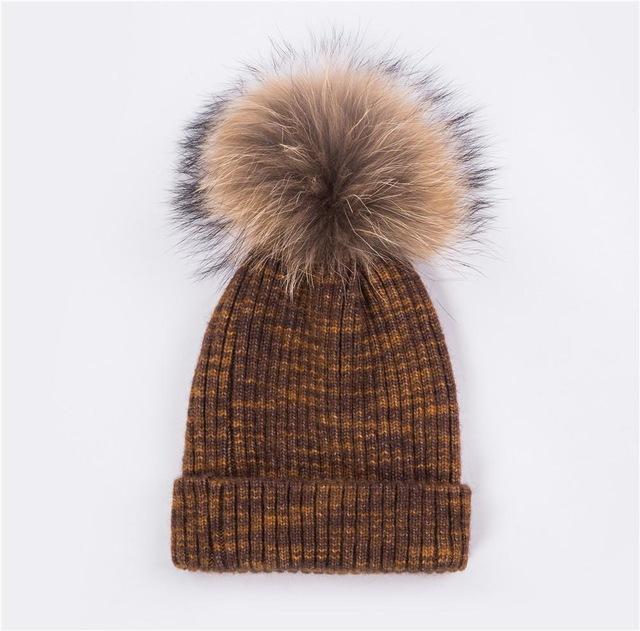 Pompom Beanie Hat
