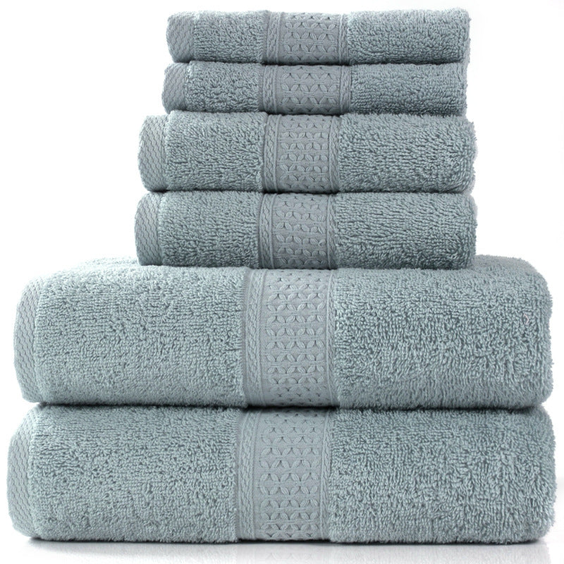 Cotton Towel Set 6 Pieces