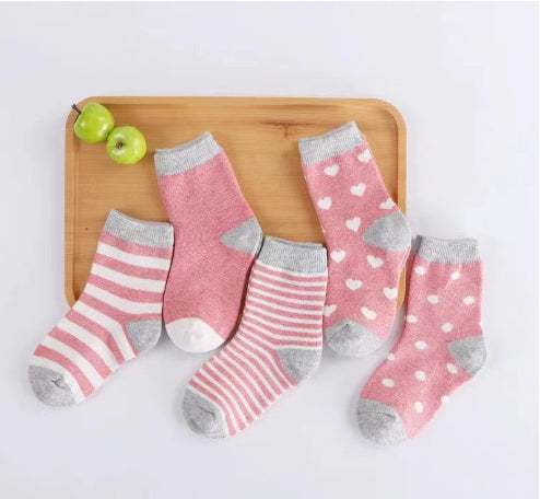 Children's Socks Thin Breathable Mid-calf Baby Boat