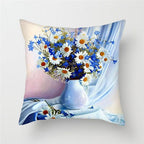 Colorful Sunflower Cushion Cover