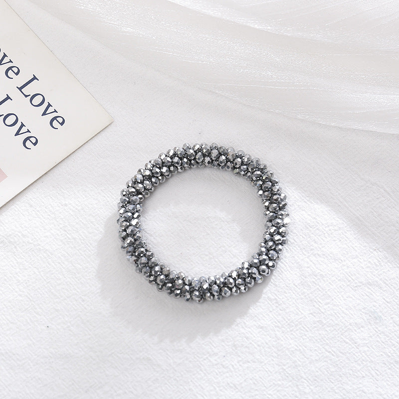 Crystal Hair Tie Jewelry Multicolor