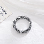 Crystal Hair Tie Jewelry Multicolor