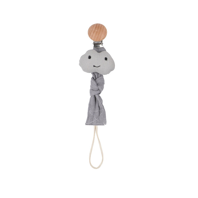 Cloth Star Pacifier Clip
