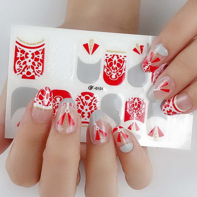 Imitation Nail Art Stickers 3D