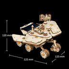 Wooden Solar Rover Kit
