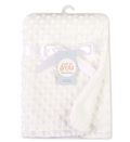 Minky Dot Baby Blanket & Swaddle Wrap