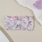 Printed Bow Baby Headband