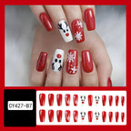 Christmas Press-On Nails (24 pcs)