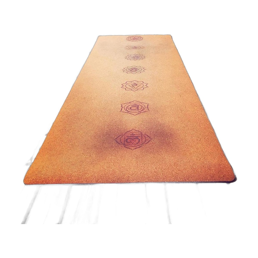 7 Chakra Cork Yoga Mat