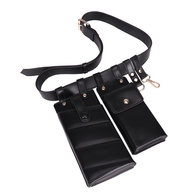 Belt Mesh Red Keychain Bag