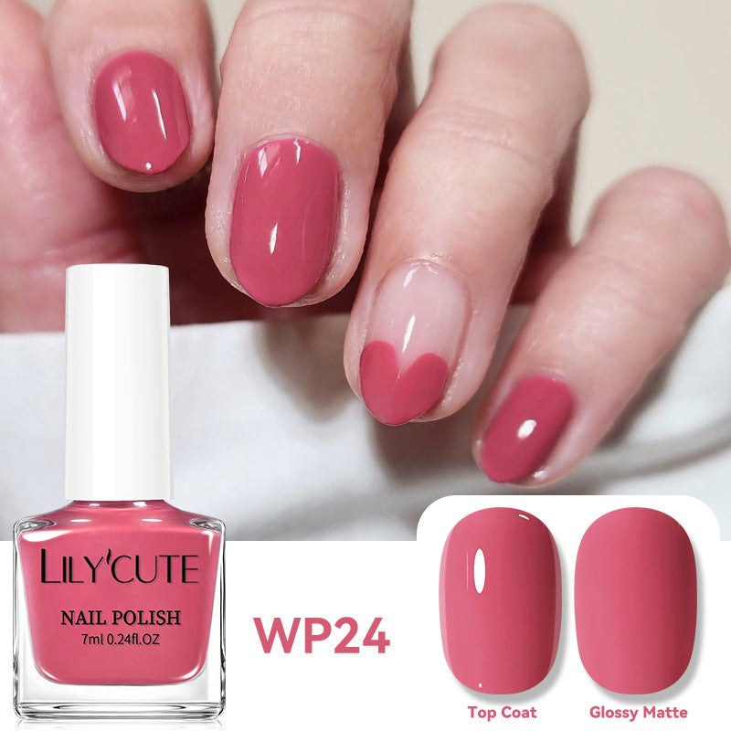 LILYCUTE Glitter Nail Polish – 24 Shades