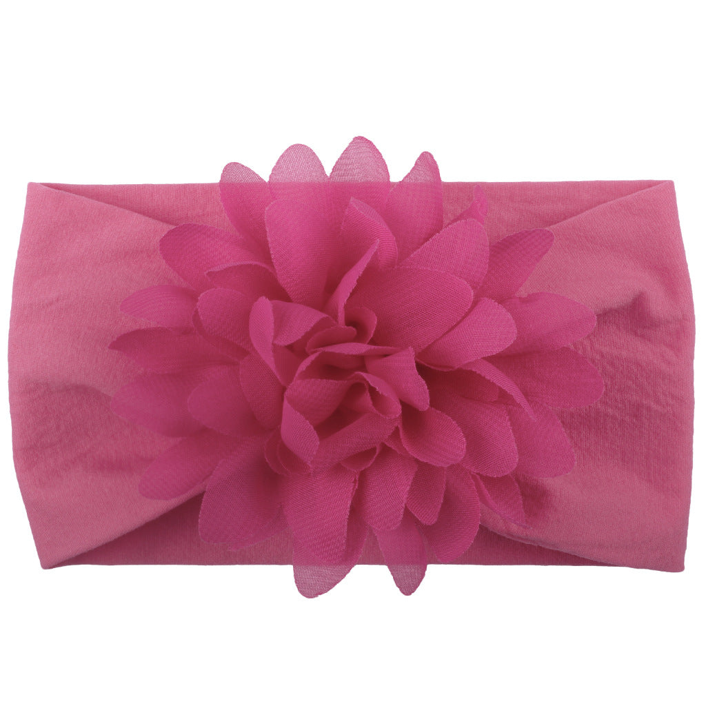 Chiffon Flower Baby Headband