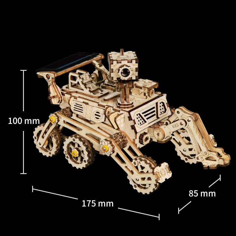 Wooden Solar Rover Kit