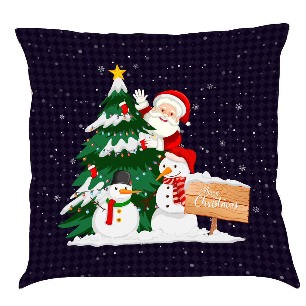 Christmas Car Cushion Cover, 45 x 45 cm