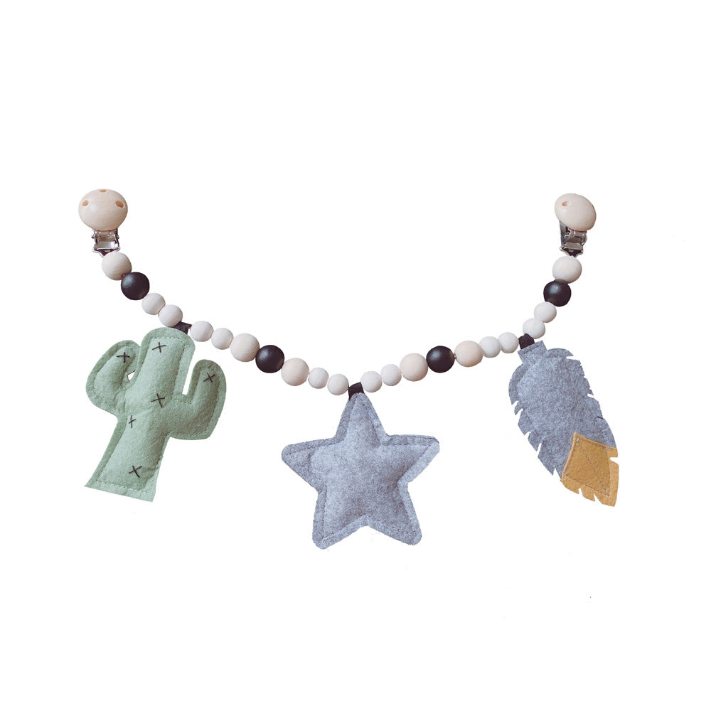 Felt Stroller Toy Chain