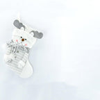 Knitted Christmas Stocking Ornament