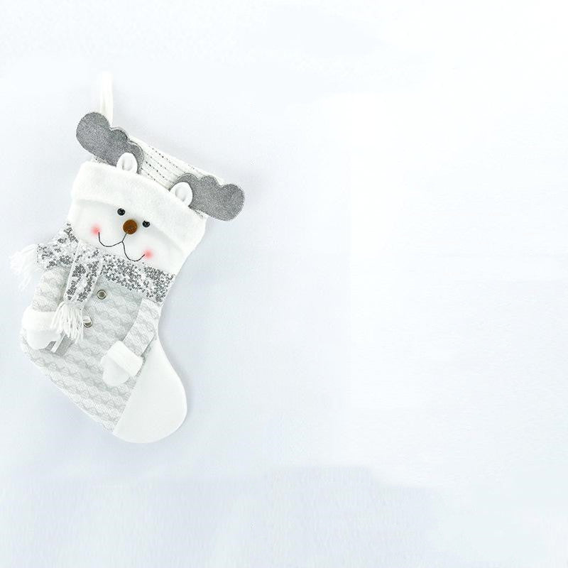 Knitted Christmas Stocking Ornament