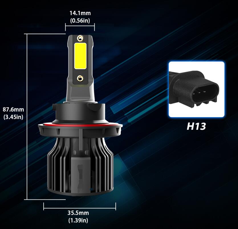 Car LED Headlight Bulbs 6000k Auto Headlamp