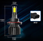 Car LED Headlight Bulbs 6000k Auto Headlamp