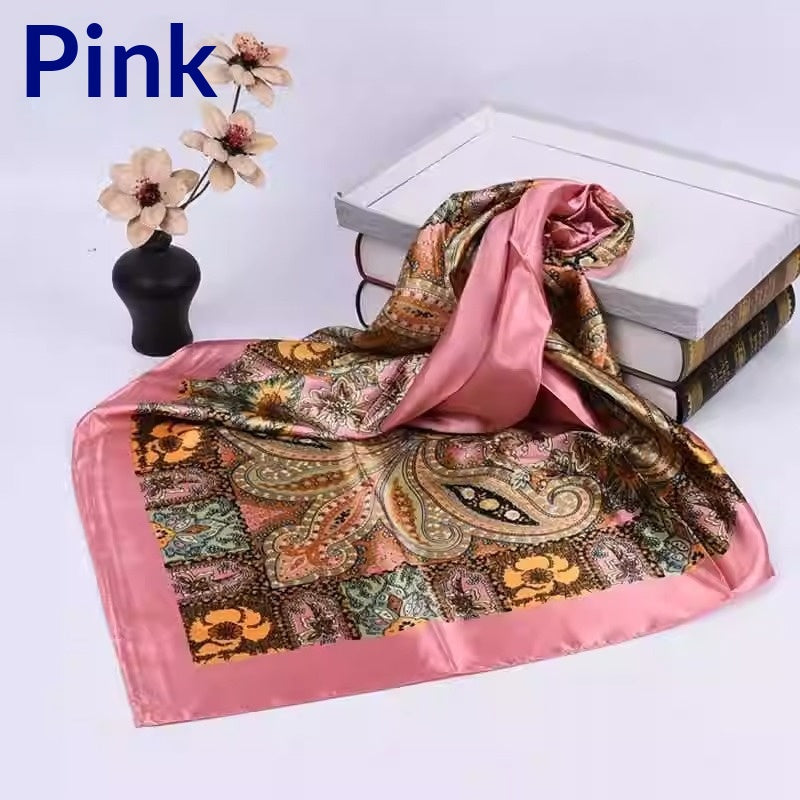 Retro-printed Scarf