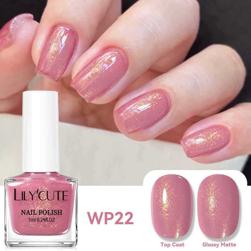 LILYCUTE Glitter Nail Polish – 24 Shades