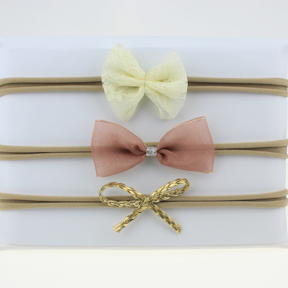 Stretch Flower Baby Headbands