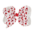 8 Inch Kids Big Bow Bronze Heart