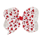 8 Inch Kids Big Bow Bronze Heart