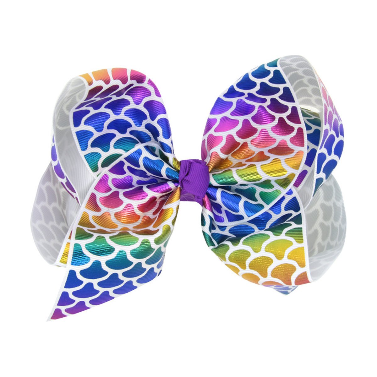8 Inch Kids Big Bow Bronze Heart