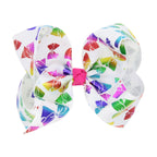 8 Inch Kids Big Bow Bronze Heart