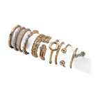 8-Piece Sparkle Ring Set