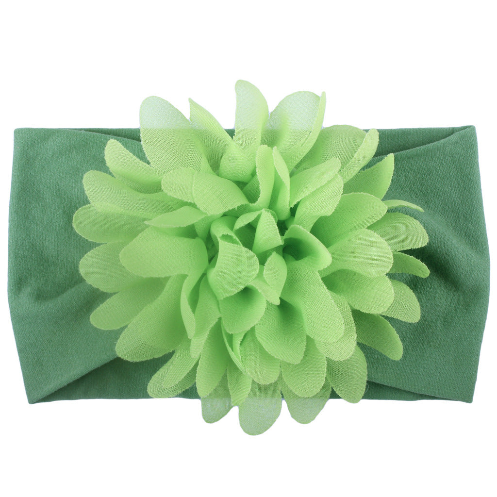 Chiffon Flower Baby Headband