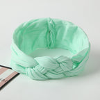 Nylon Headband Cross Chinese Knot Baby Hair