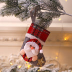 Plaid Christmas Socks