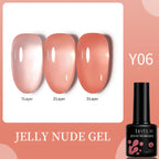 LILYCUTE Amber Jelly Gel Polish – 19 Shades