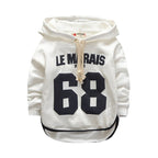 Cartoon Casual Digital Print Baby Hoodie