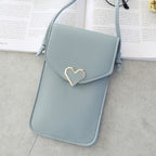 Love Buckle Mobile Phone Bags Transparent Touch