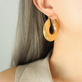Kayleigh Chunky Hoop Earrings
