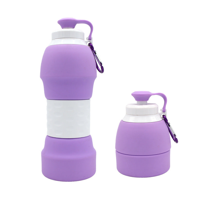 Collapsible Silicone Water Bottle