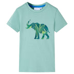 Kids' Elephant Print T-Shirt