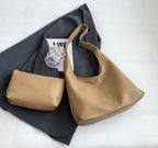 2pcs Handbags Large Capacity Bag Underarm Soft
