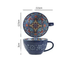 Ceramic Breakfast Mug Microwavable Milk Coffee