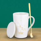 Ceramic Mug Coffee Cup Lid