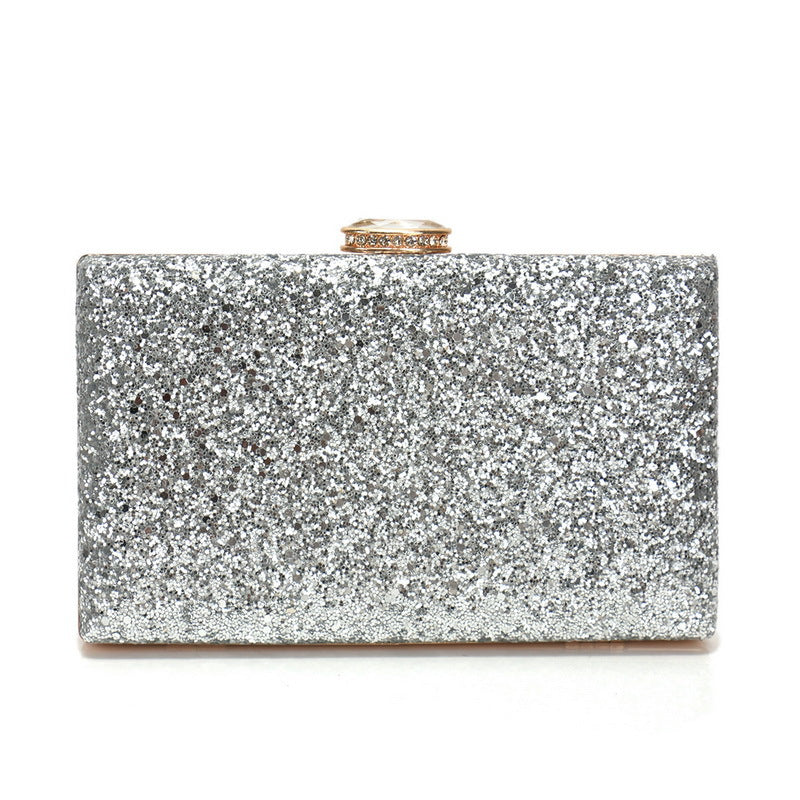 Sequin Evening Clutch Bag