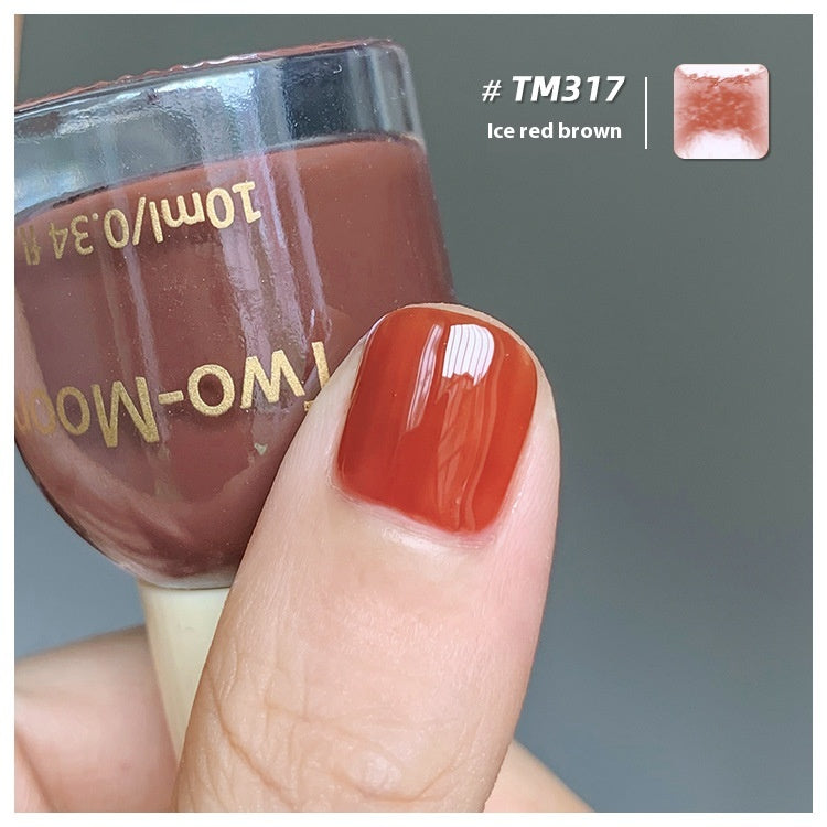 Two Moons Amber Glitter Nail Polish – 18 Shades