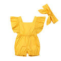 Pineapple Print Baby Romper