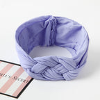 Nylon Headband Cross Chinese Knot Baby Hair