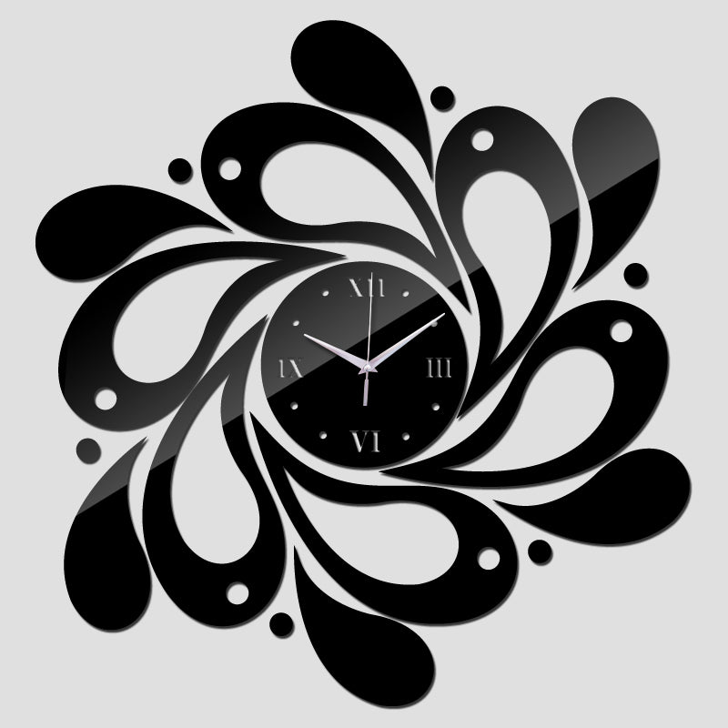 Mirror Wall Clock